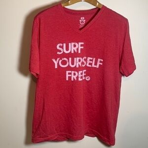 Surf yourself free t shirt